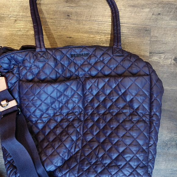 MZ Wallace Large Metro Quatro Tote in Raisin - Picture 2 of 9